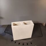 Vintage cracked ceramic vase