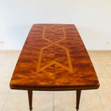 Table rectangular vintage with extension 1960