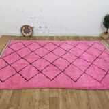 Azilal Berber rug in handmade wool 300 X 190 CM