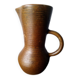 Digoin stoneware carafe pitcher