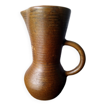 Digoin stoneware carafe pitcher