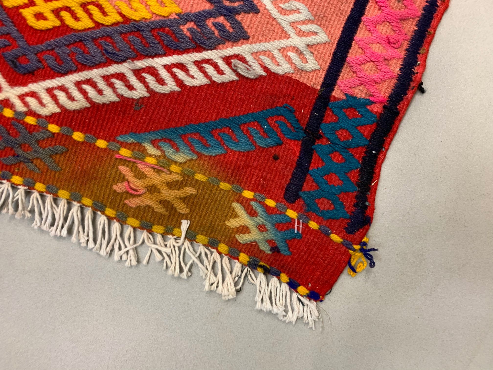 Vintage turkish mini kilim 106x47 cm