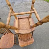 Set of 5 Baumann bistro chairs model Tacoma.