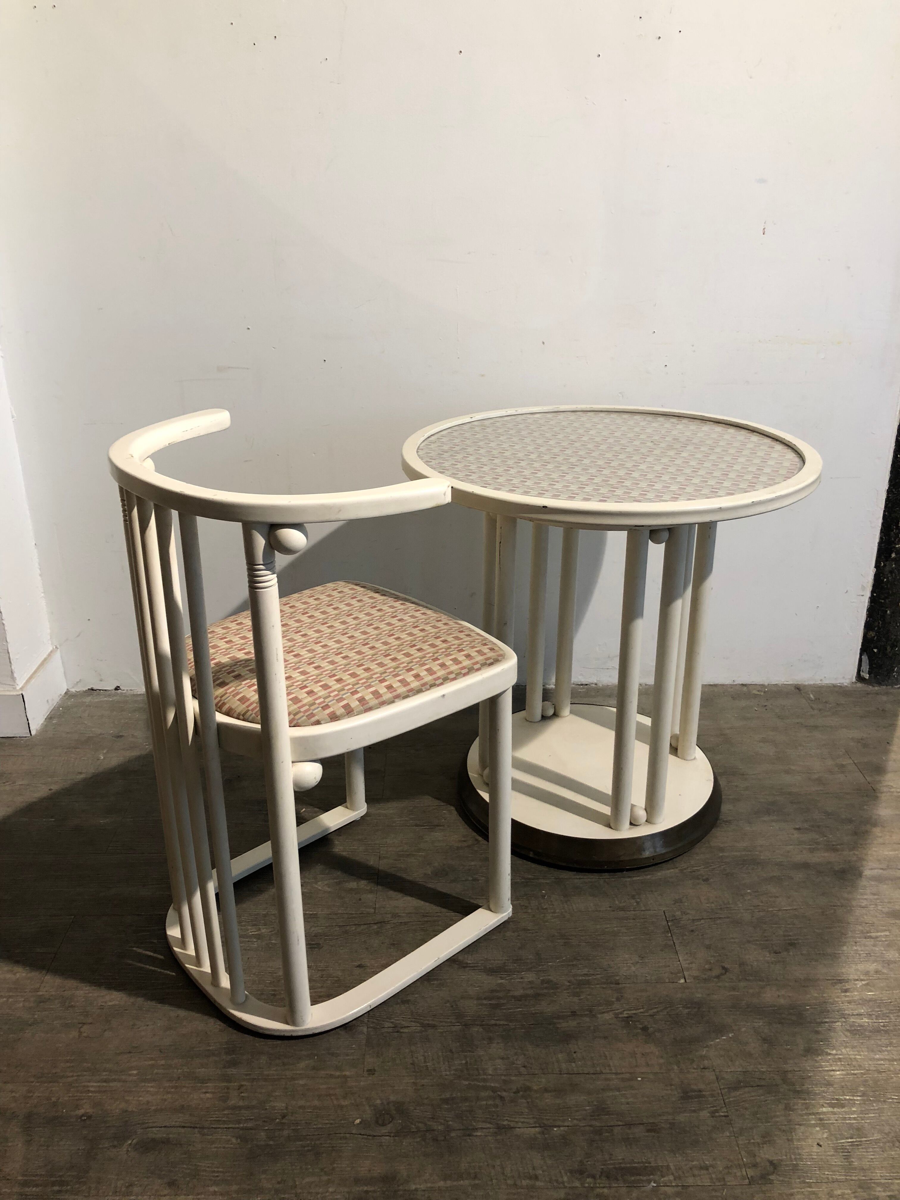 Table and Chair of Josef hoffmann