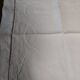 Antique embroidered sheet set of two linen pillowcases 235 X 305 cm monogram NC