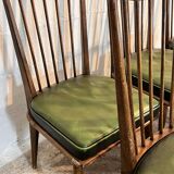 Chaises de salle à manger, Charles Ramos 1950s