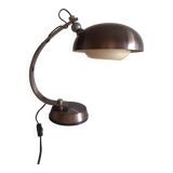 Desk lamp, bronze chrome, 70's Italian design