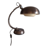 Desk lamp, bronze chrome, 70's Italian design