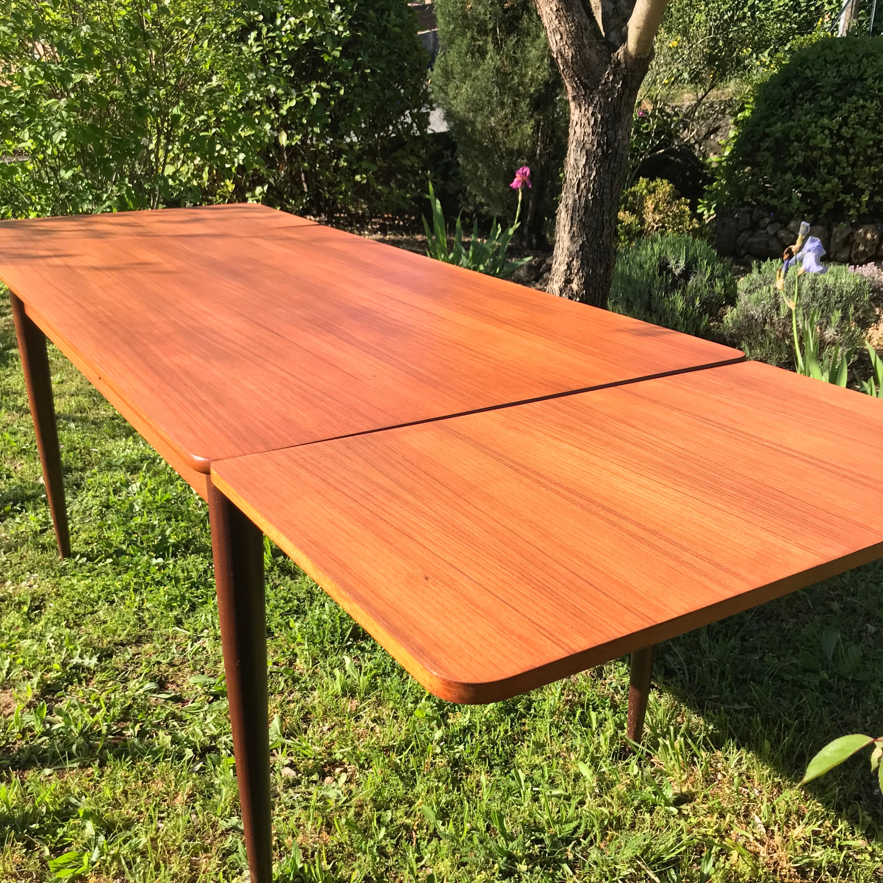 Vintage teak dining table
