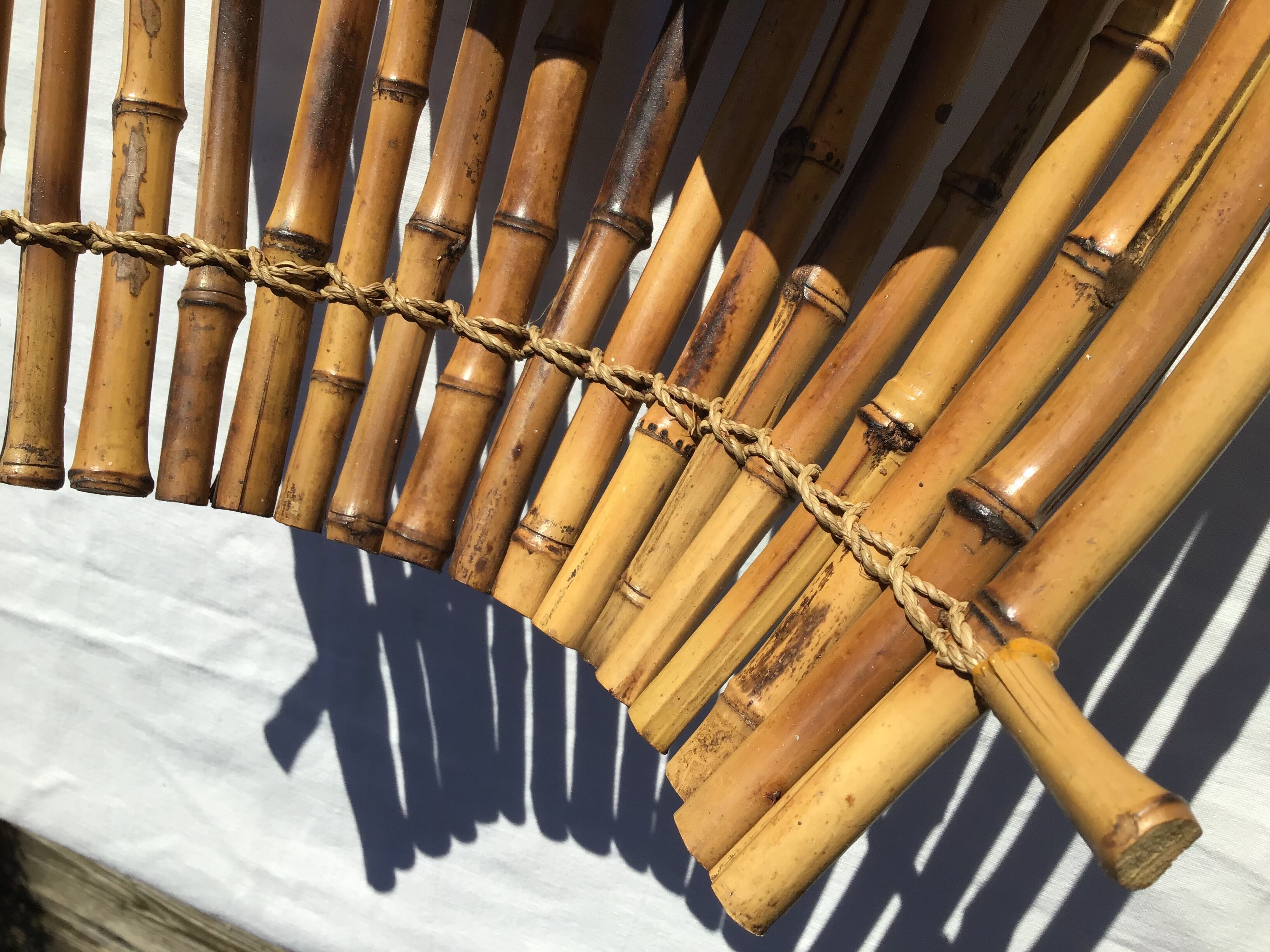 Natural bamboo basket 41cmx29cm