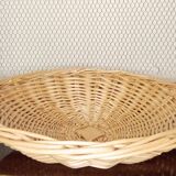 Large vintage wicker basket