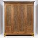 Large Art Nouveau cabinet in marquetry oak 1918-1930