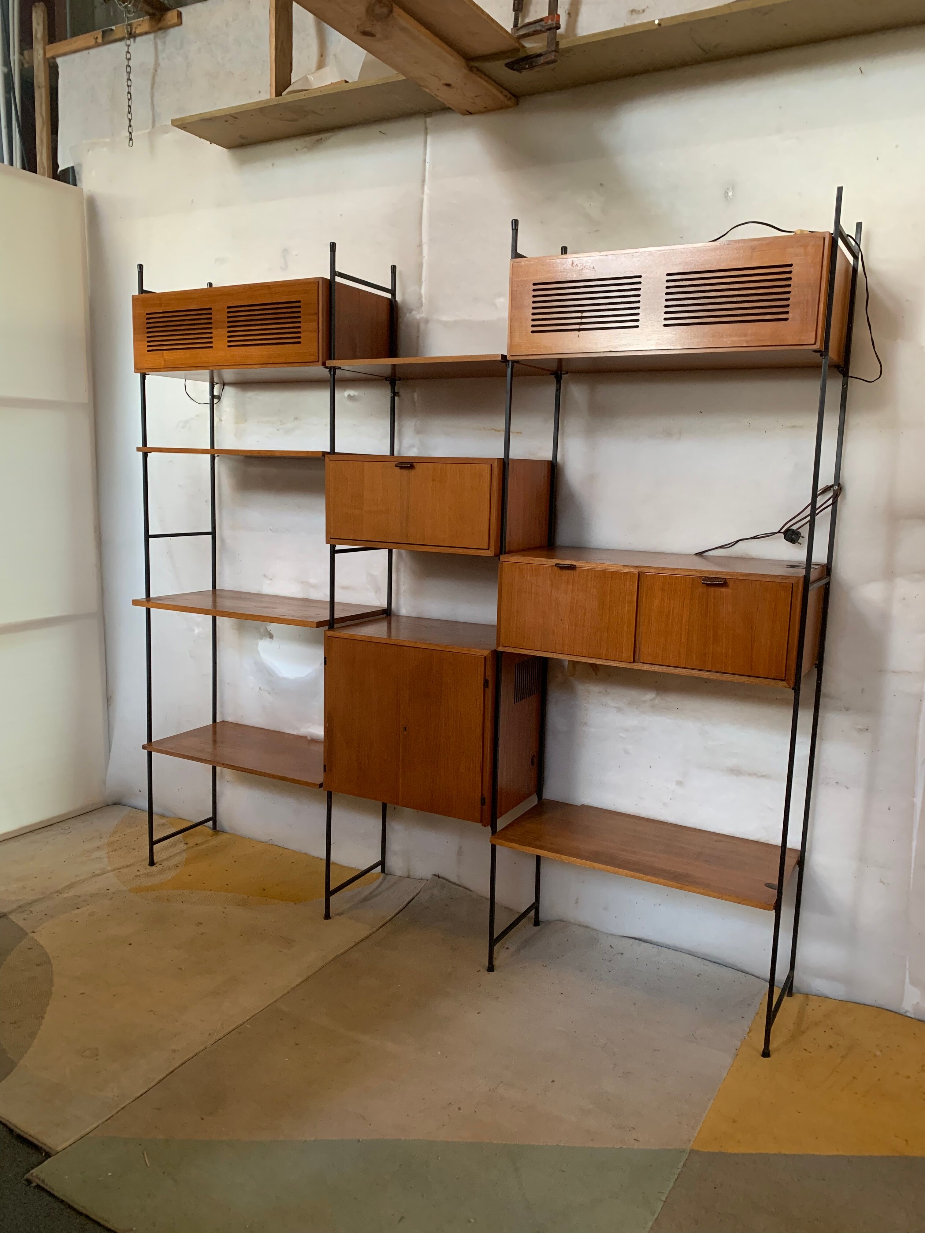 Midcentury Wallunit Belgium Florence 1960