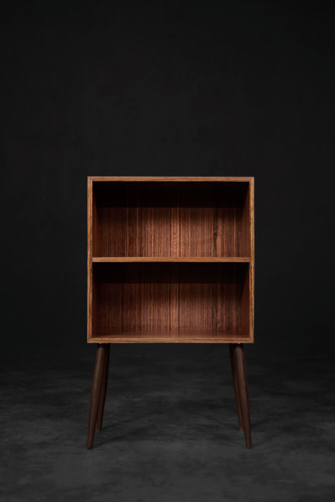 Classic vintage Danish rosewood wardrobe from the mid-century, 1960s.