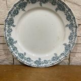 St Amand leseaux earthenware plate Argenton model