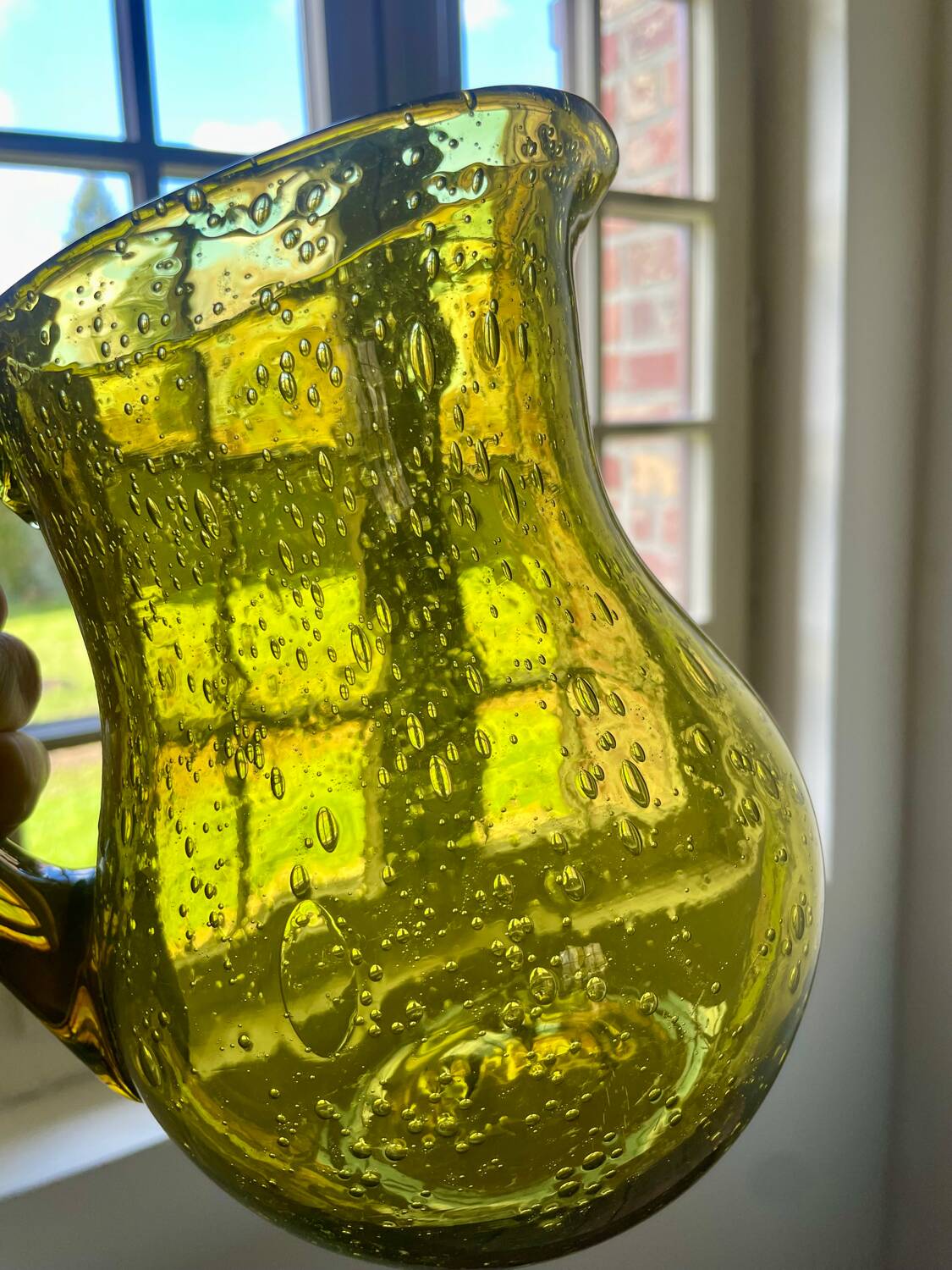 Beautiful glass jug BIOT