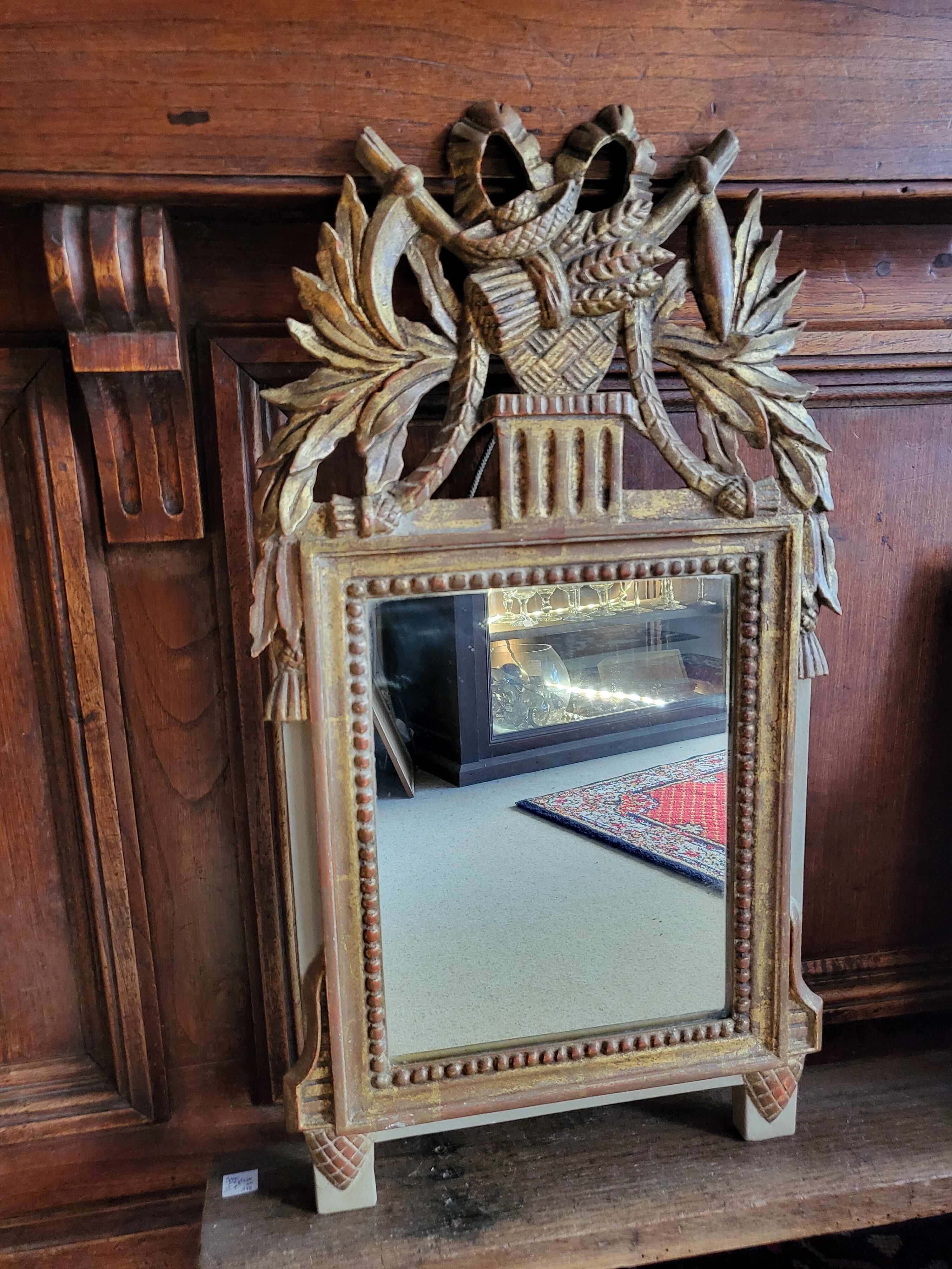 Louis XVI style mirror
