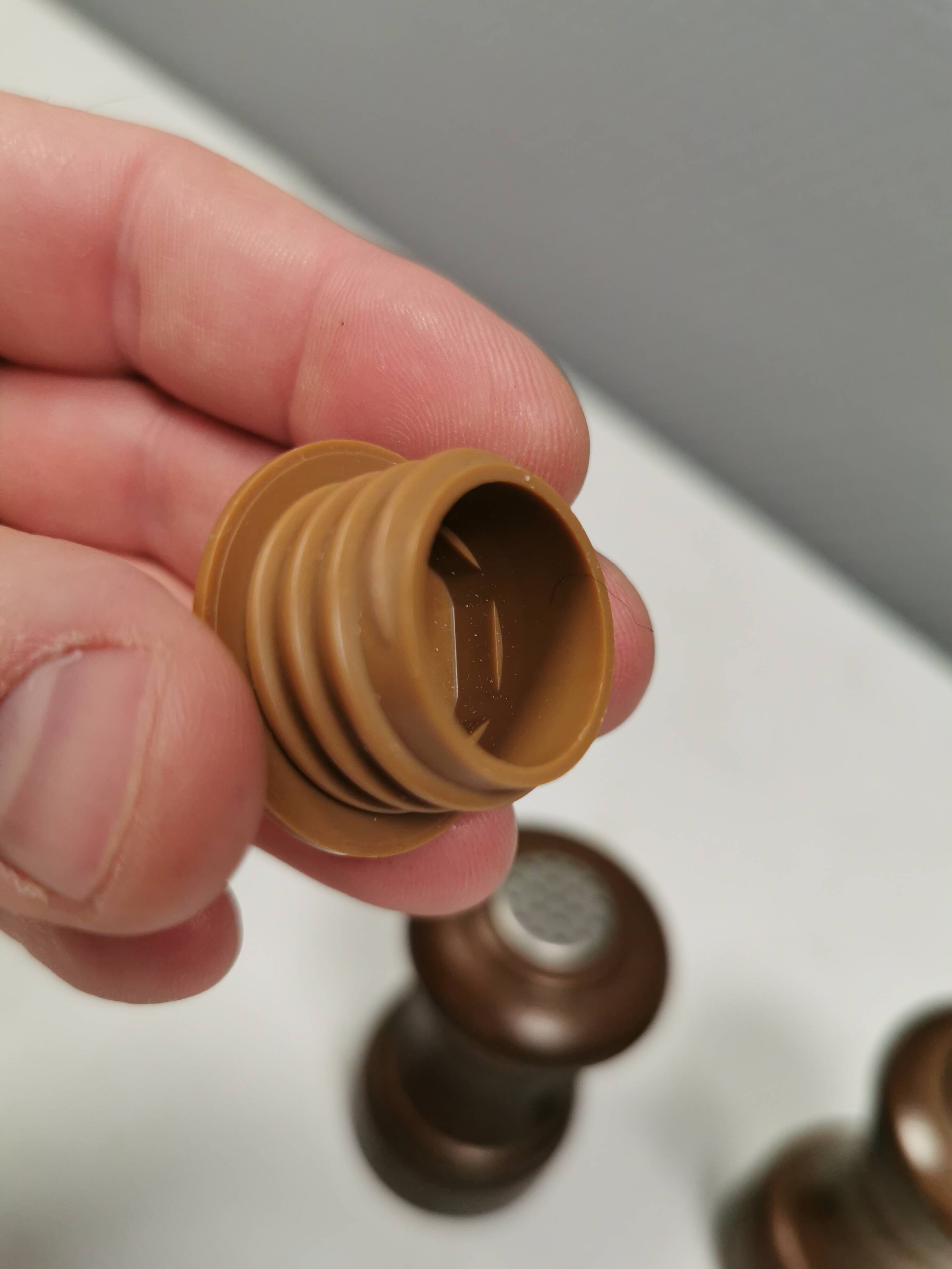 Beautiful salt and pepper set with Peugeot grinder.