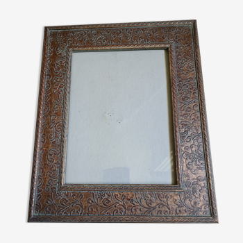 Sculpted photo frame