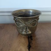 Cache pot en laiton