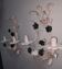 Pair of wall lamps in tole