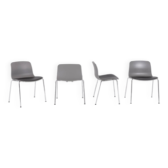 Ensemble de 4 chaises design danoises de hay about a chair aac 16
