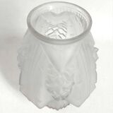 Art vase signed Muller, Height 20 cm