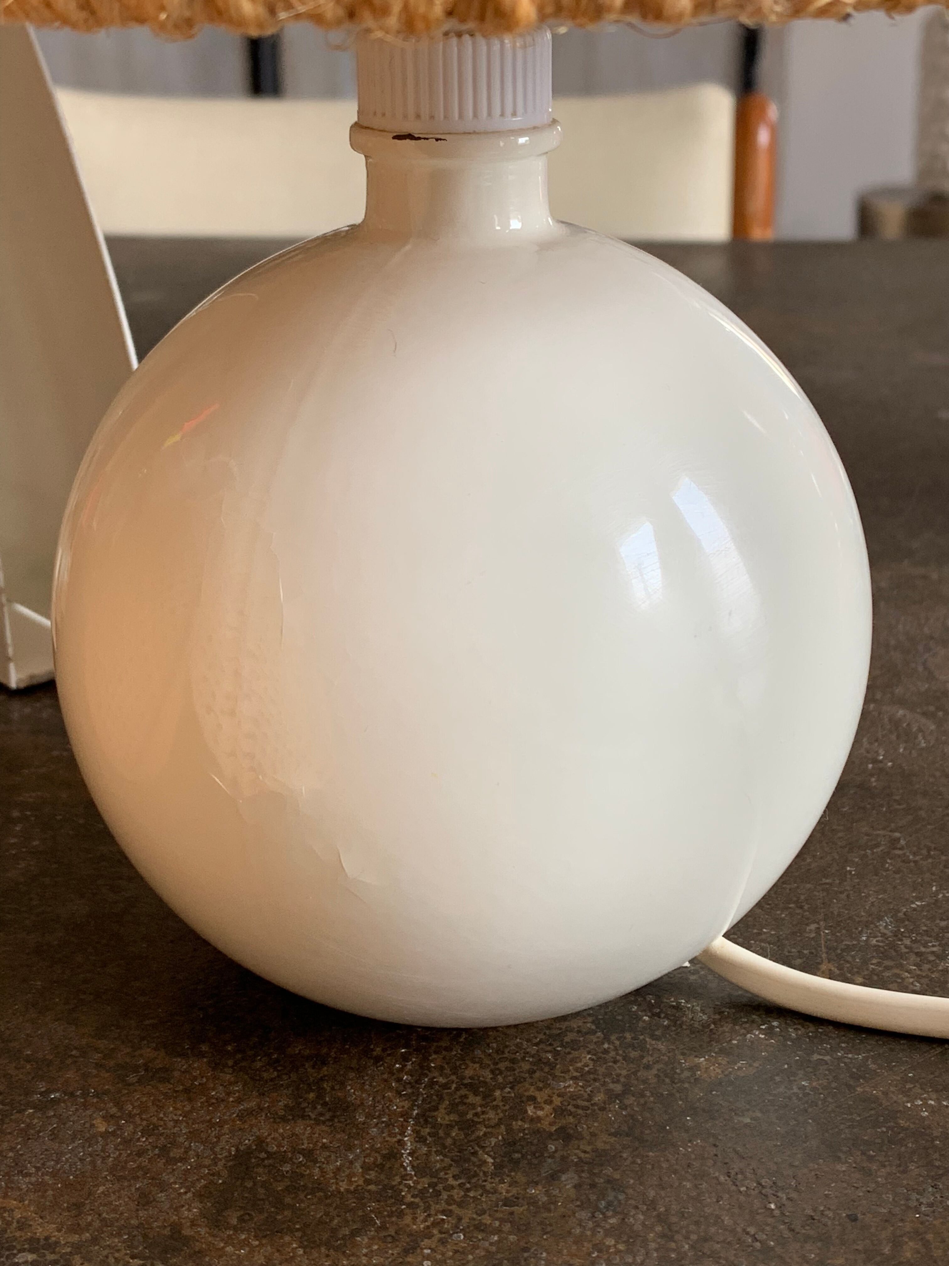 Vintage ball lamp by Deschuytener