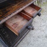 Buffet dressoir noirci