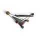 Wall-mounted coat rack attributed to Mathieu Matégot – France, 1950s