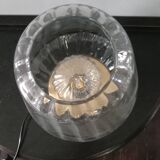 Glass table lamp