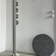 Vintage Italian Chromed Space Age "UfO" Floor Lamp in the Style of Reggiani