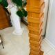 Designer wooden plant stand – 70s