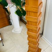 Porte-plantes en bois design – Années 70