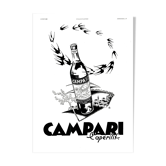 Vintage poster 30s Campari