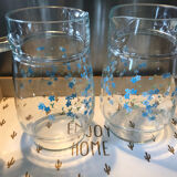 Arcopal Veronica forget-me-not carafe