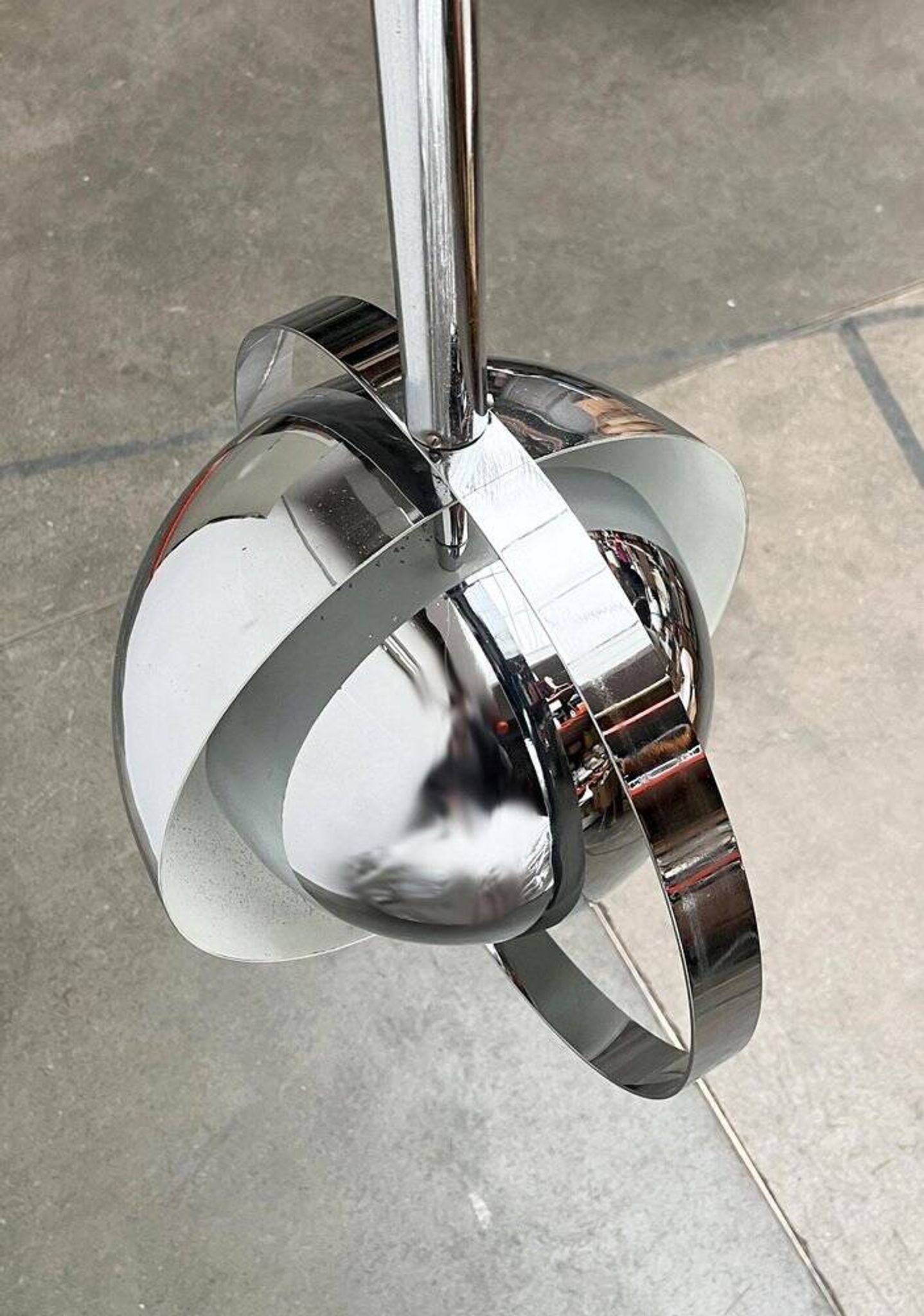Suspenion Eclipse Chrome Milieu du Siècle Espace Années 1960