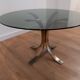 Table basse en verre des années 1970