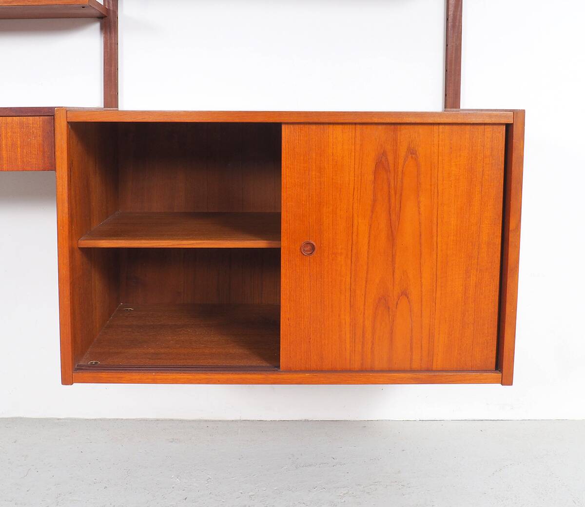 PS System Danish design teak wall system, 1960s