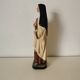 statue religieuse de sainte thérèse de lisieux en plâtre peint