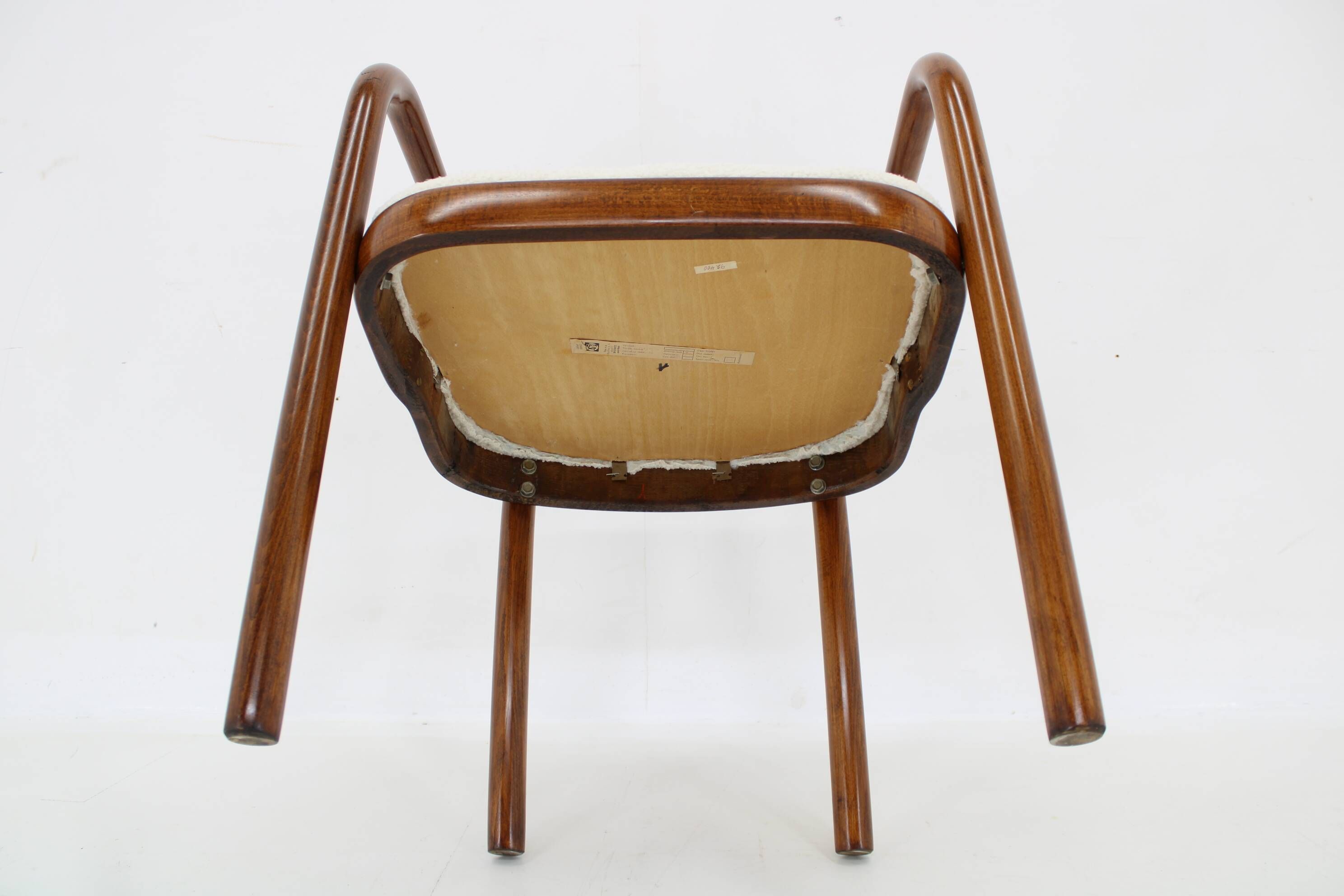 1970s antonin suman set of four dining chair by ton