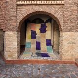 Berber carpet Boujaad from Morocco Abstract Design 255 x 155 cm