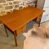 Vintage Teak Desk by Tibergaard