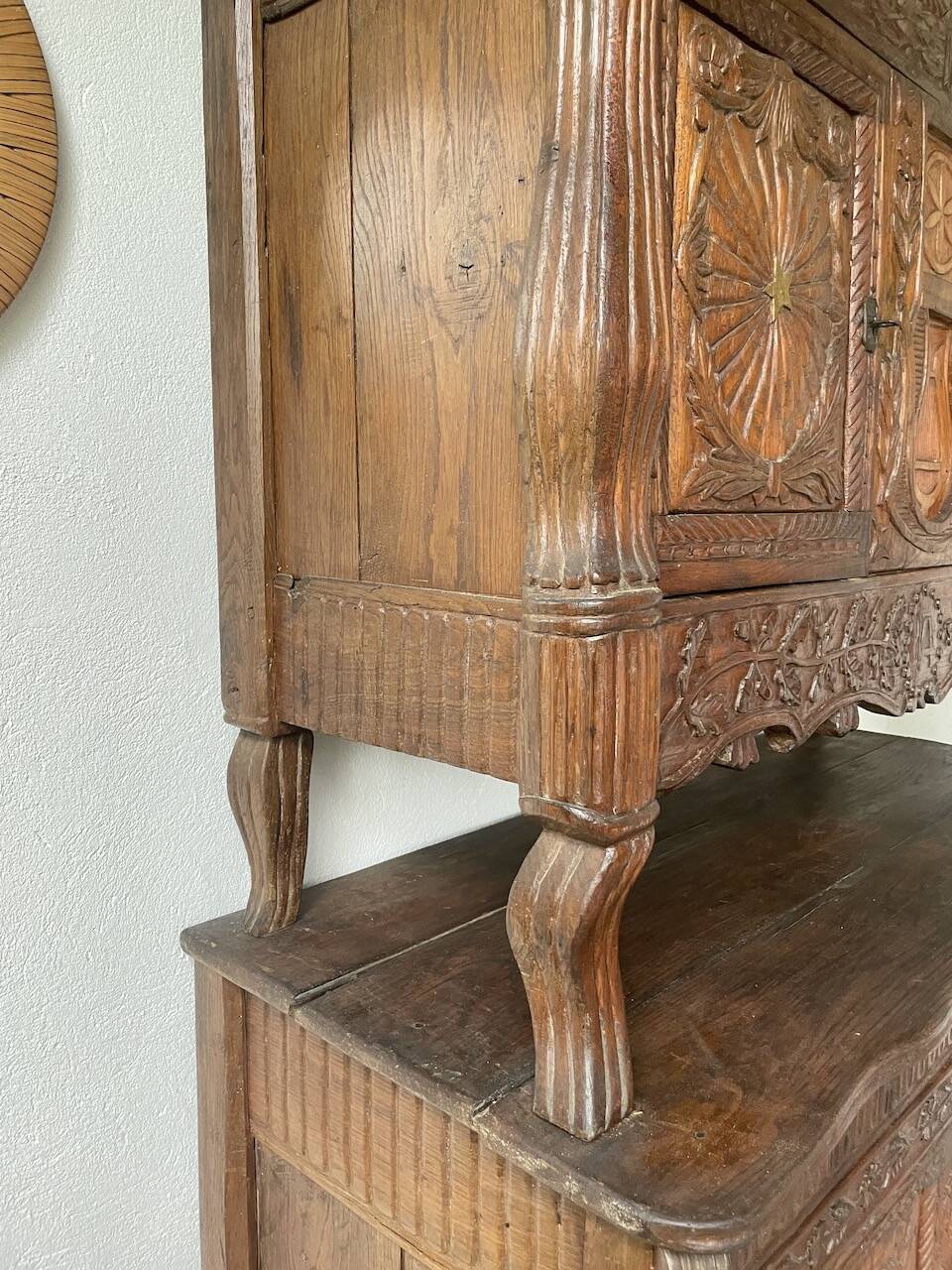 Auvergne brutalist folk art furniture 1890