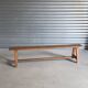 Grand banc en bois massif
