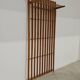 Wooden wall coat rack by Krasna Jizba