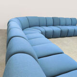 Rare Dutch vintage design modular 'Mississippi' sofa Pierre Paulin Artifort