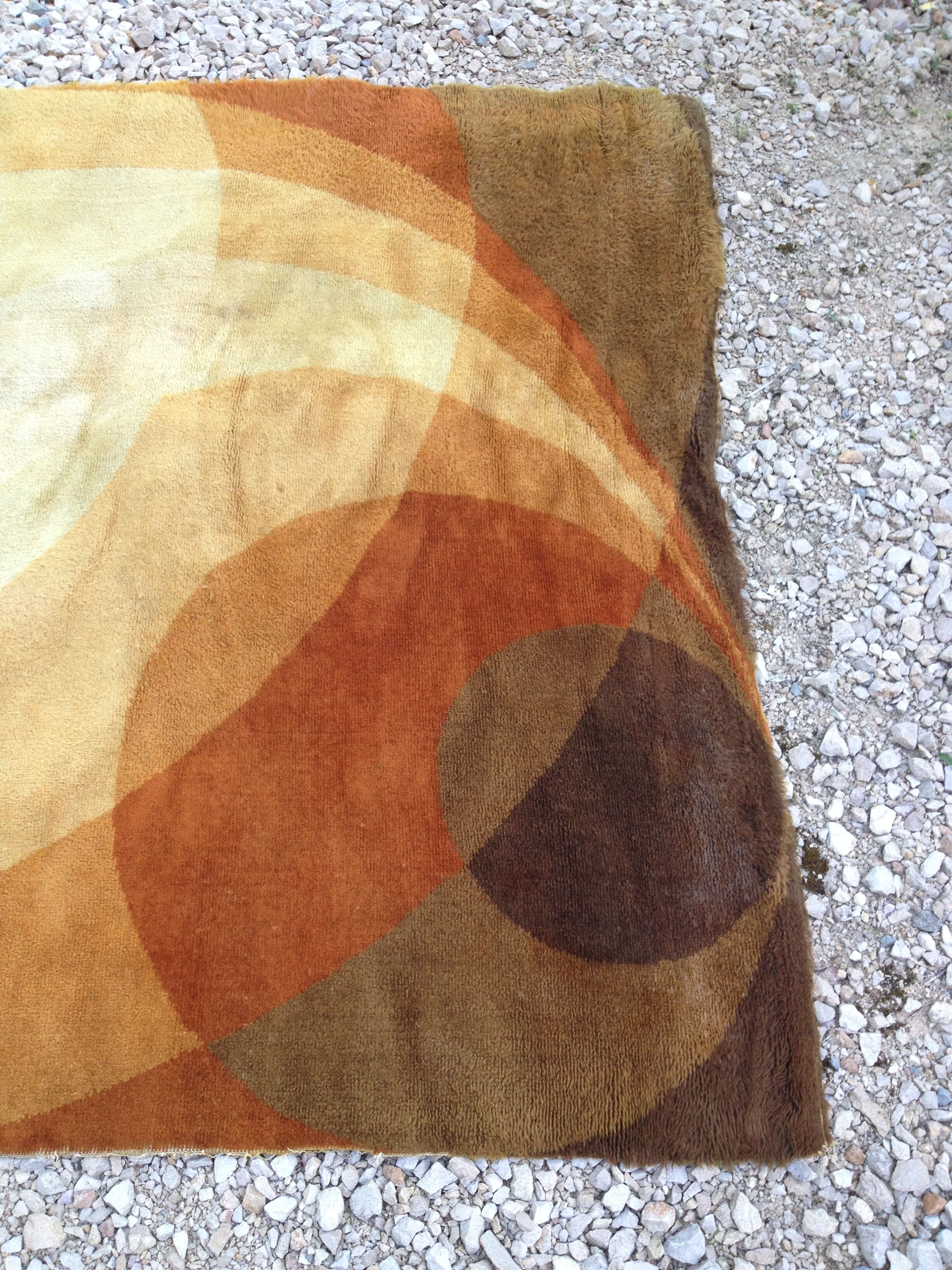 1970s vintage rug Netherlands
