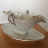 Paris porcelain sauce dish