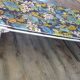 60s/70s chaise longue with floral fabric